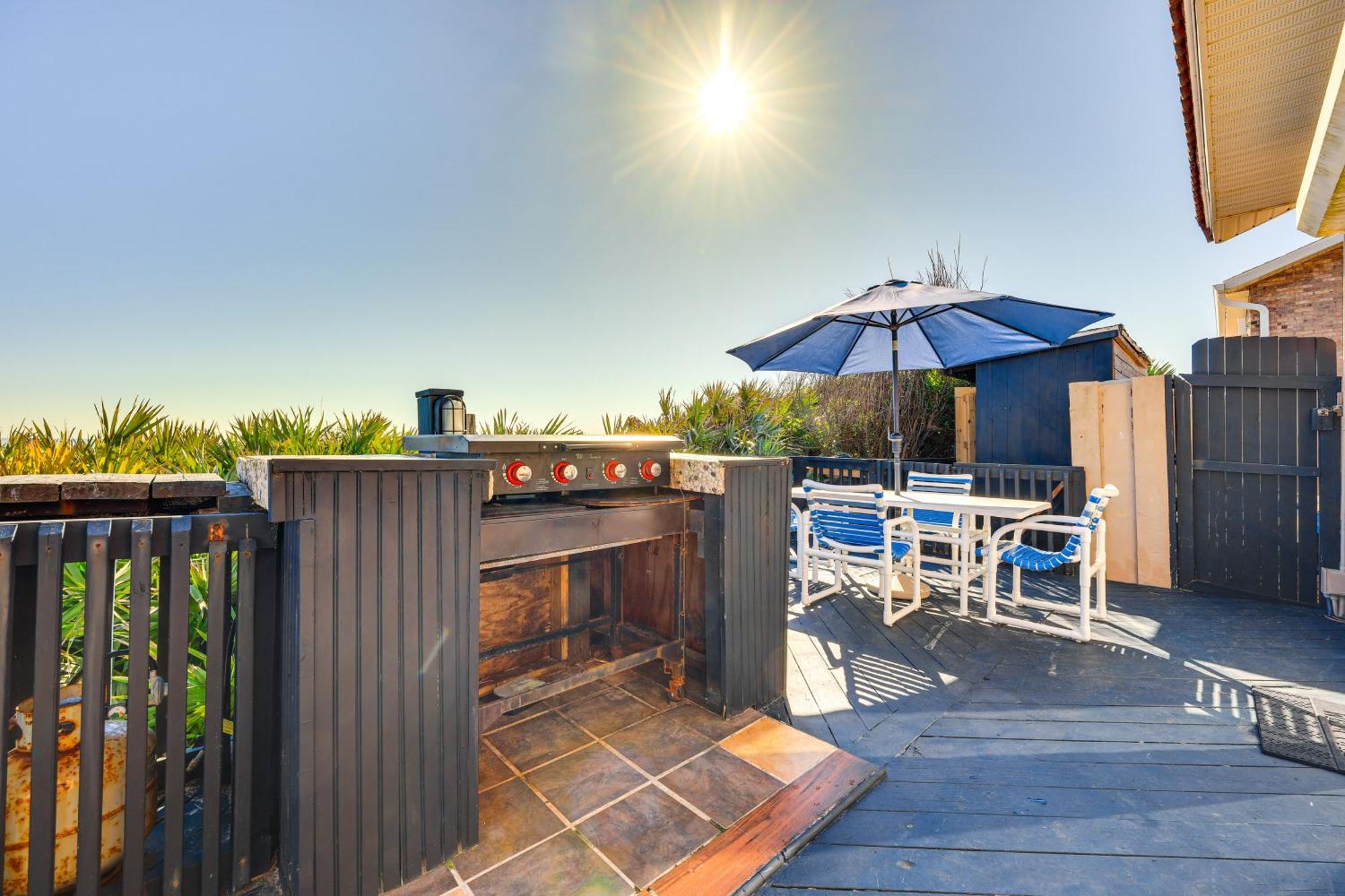 Oceanfront Oasis In Flagler Beach With Deck And Views! Εξωτερικό φωτογραφία