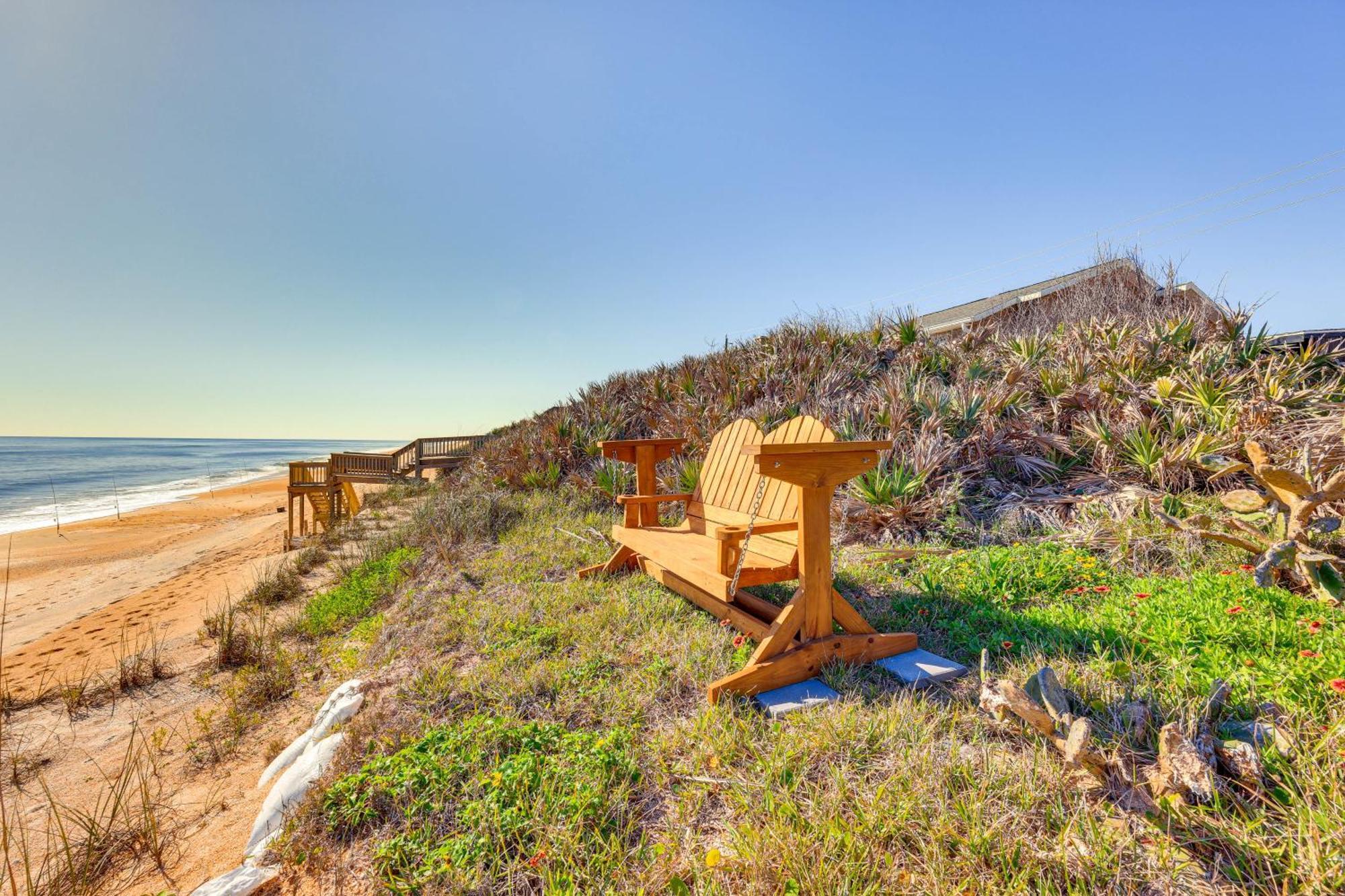 Oceanfront Oasis In Flagler Beach With Deck And Views! Εξωτερικό φωτογραφία