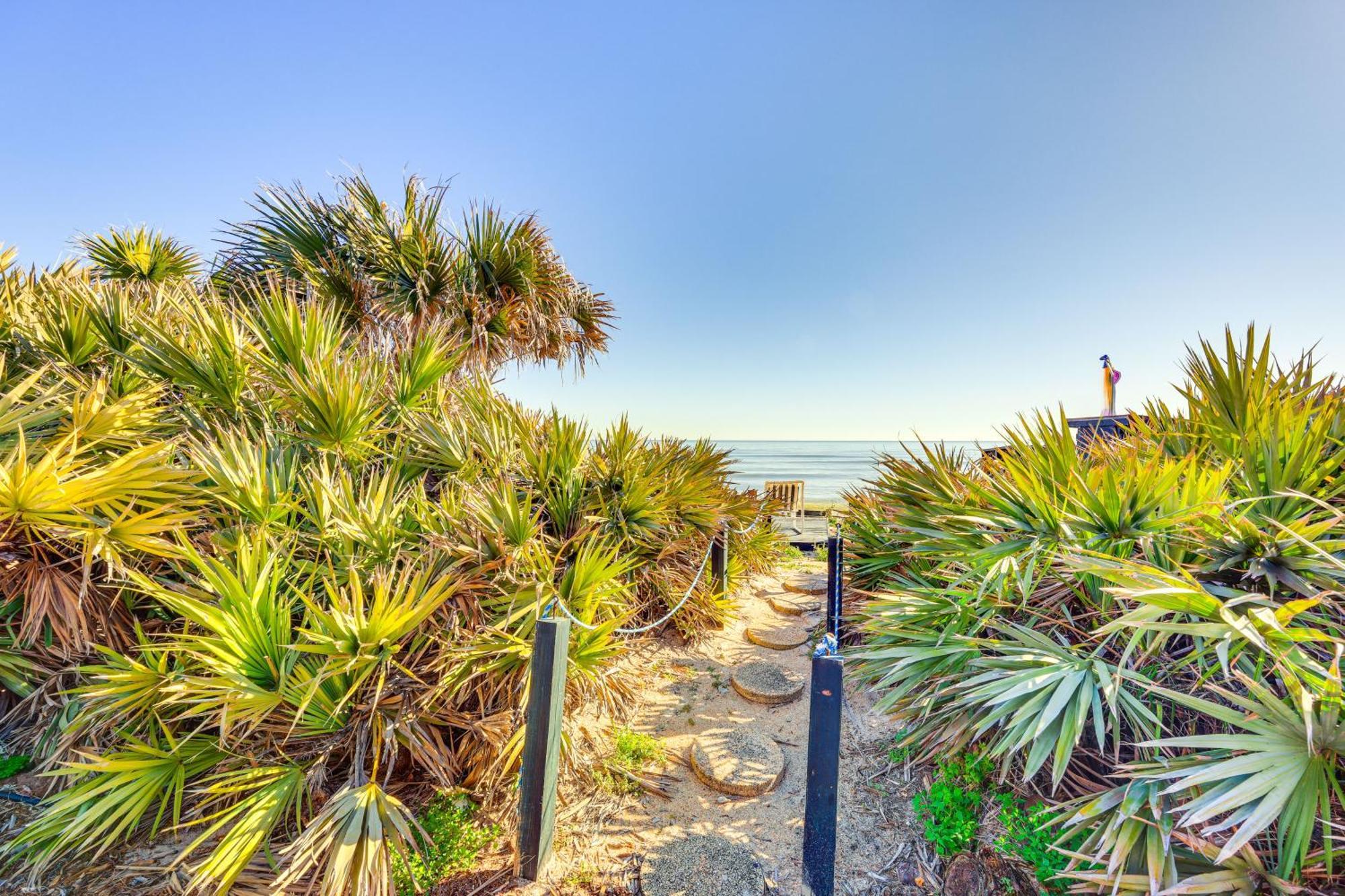 Oceanfront Oasis In Flagler Beach With Deck And Views! Εξωτερικό φωτογραφία