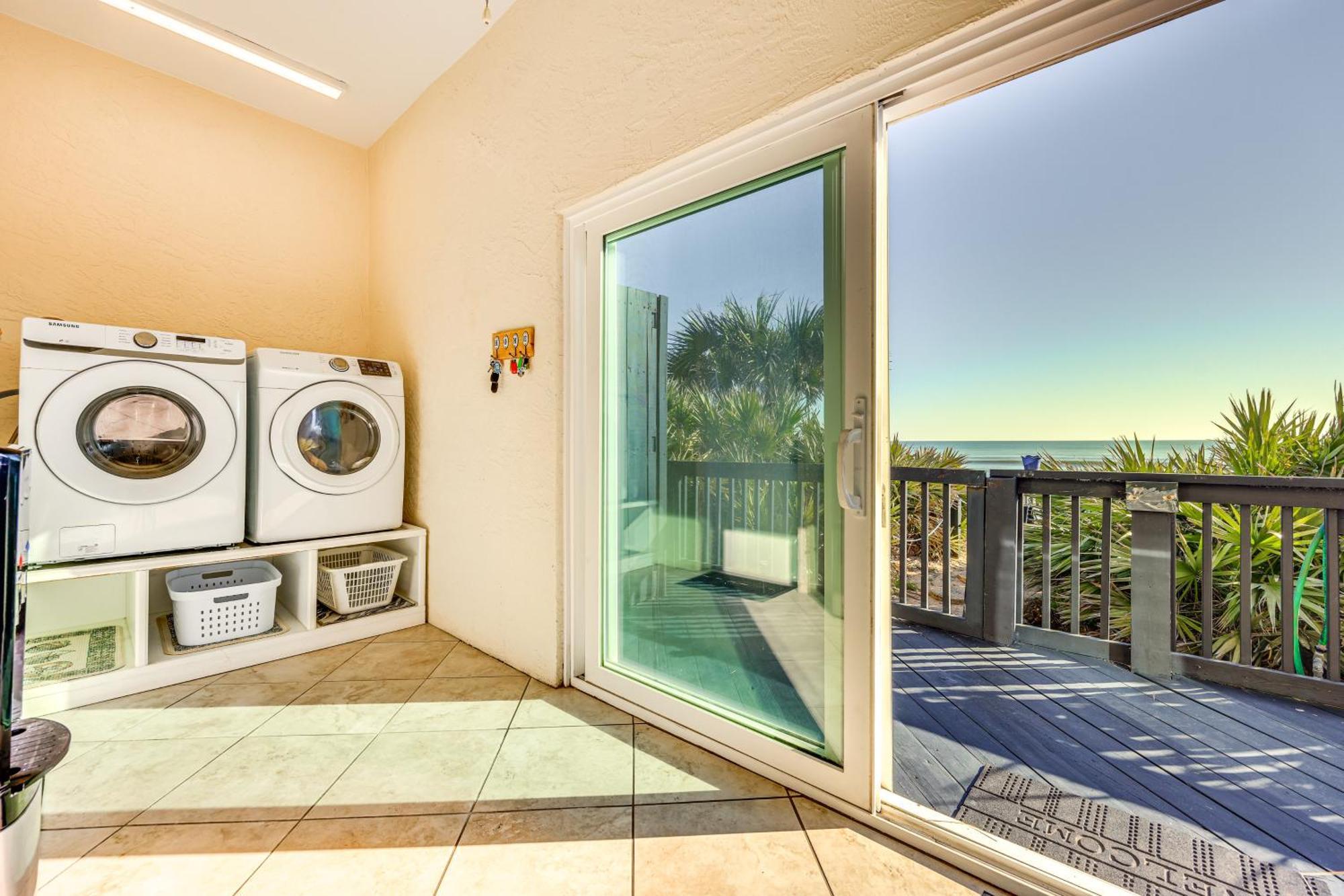 Oceanfront Oasis In Flagler Beach With Deck And Views! Εξωτερικό φωτογραφία